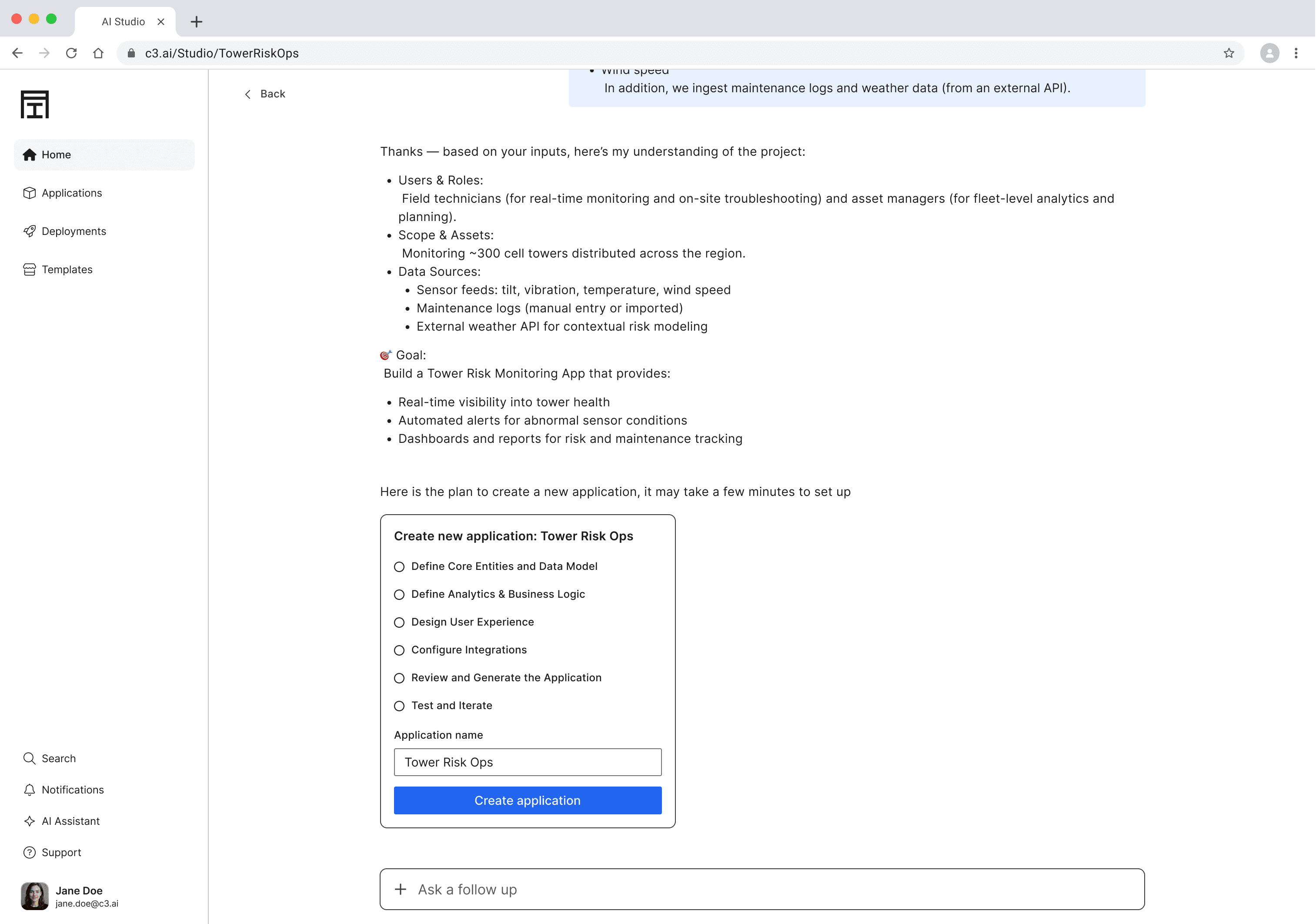 Genesis Home3 Form Plan